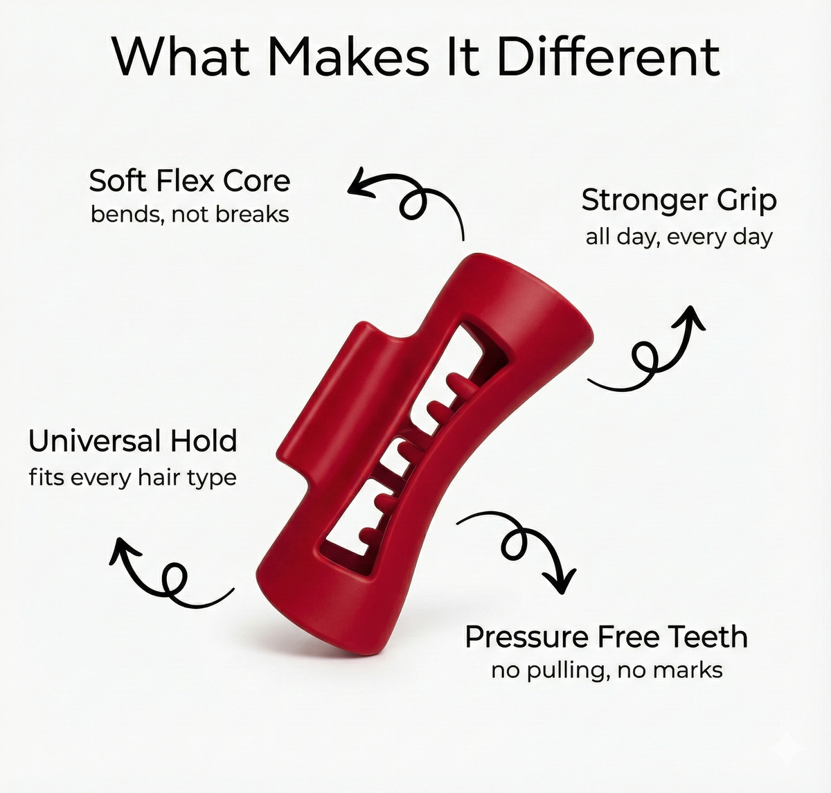 ClipPop — One Clip. Every Hair Type. All-Day Comfort.